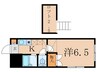 エスペランサ 1Kの間取り