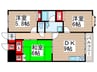 ラフィ－ヌ・フォレ 3DKの間取り