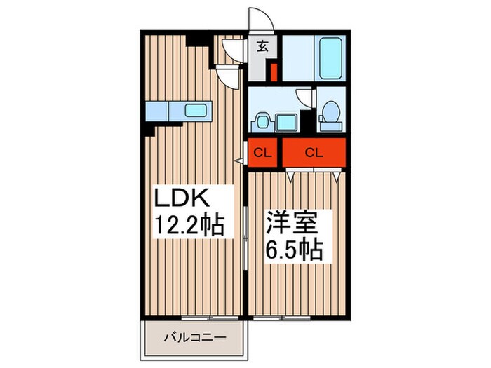 間取り図 コンフォート並木西