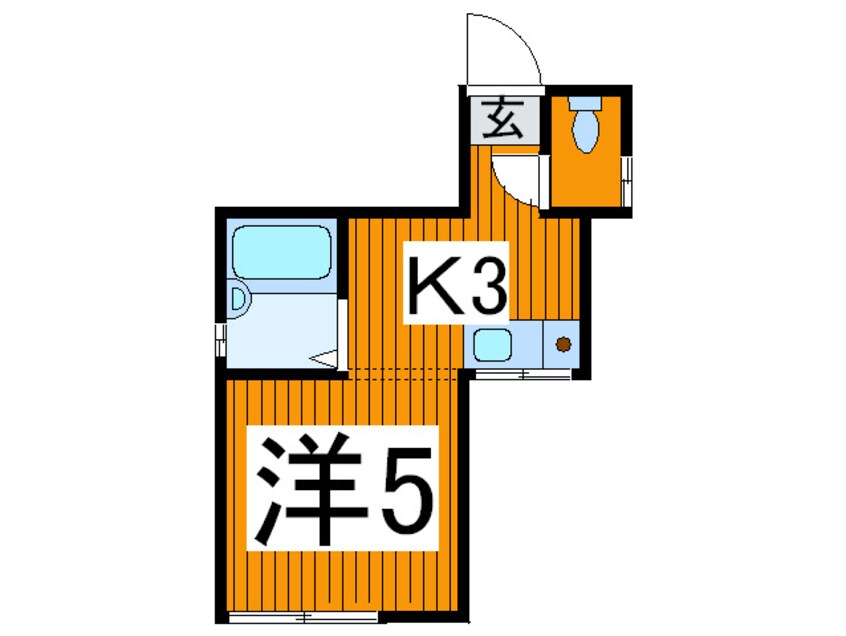 間取図 高瀬ハイツ