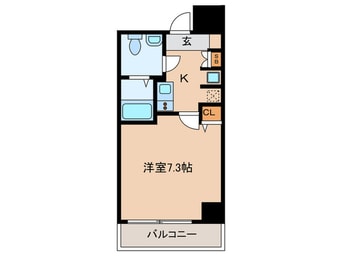 間取図 IL　MEZZO　DI　TOKYO　UNO
