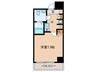 IL　MEZZO　DI　TOKYO　UNO 1Kの間取り