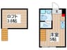 ソレイユ上石神井 1Rの間取り