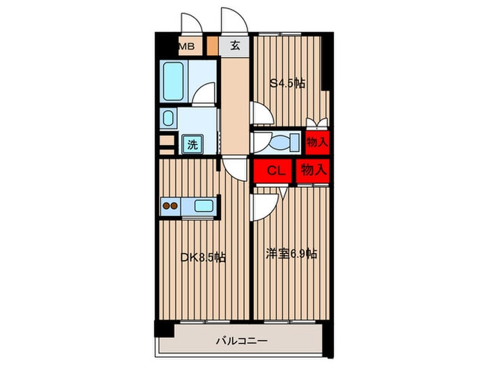 間取り図 コンフォリア赤羽岩淵
