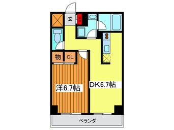 間取図 コンフォリア赤羽岩淵
