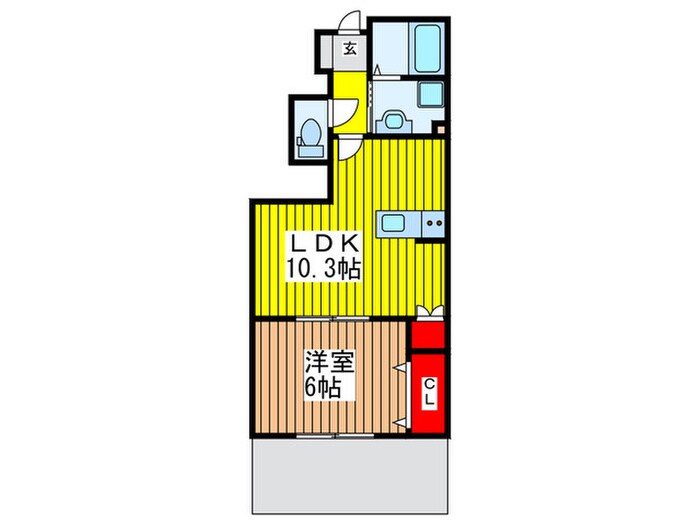 間取り図 Ｌａ.Ｒｉｋｕ