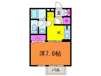 間取図 セレサY・F