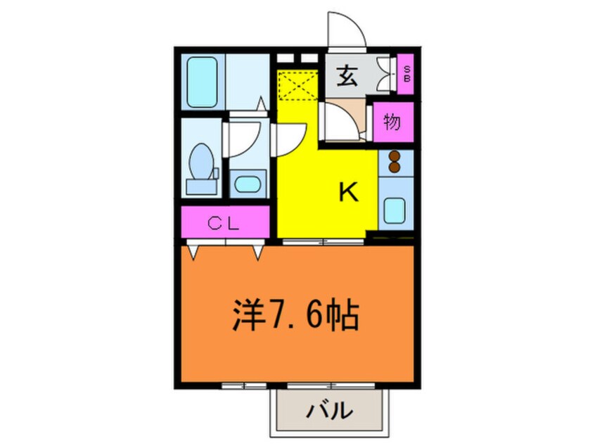 間取図 セレサY・F