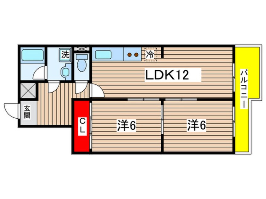 間取図 モンテフレンテ