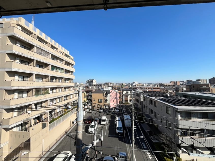 室内からの展望 クレ－テⅡ篠崎