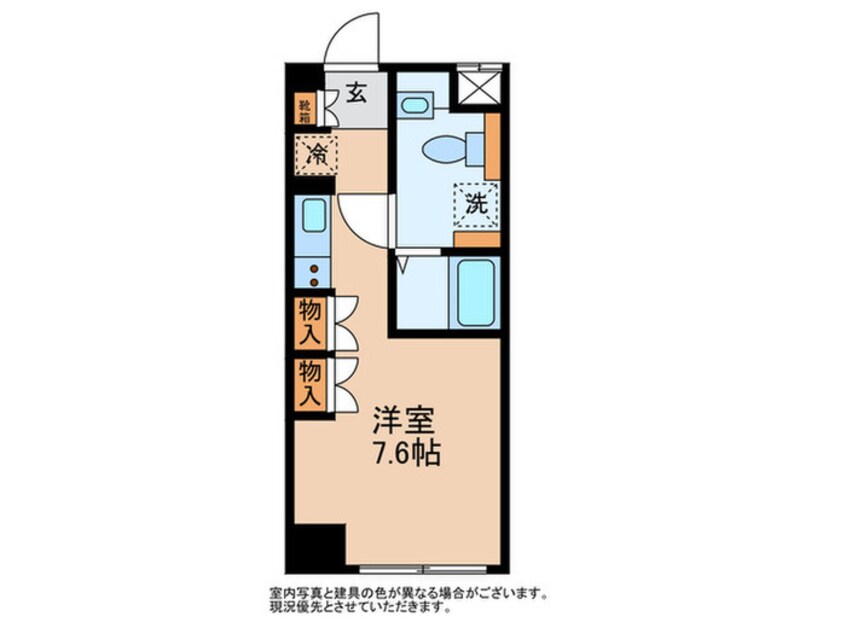 間取図 ジニア不動前