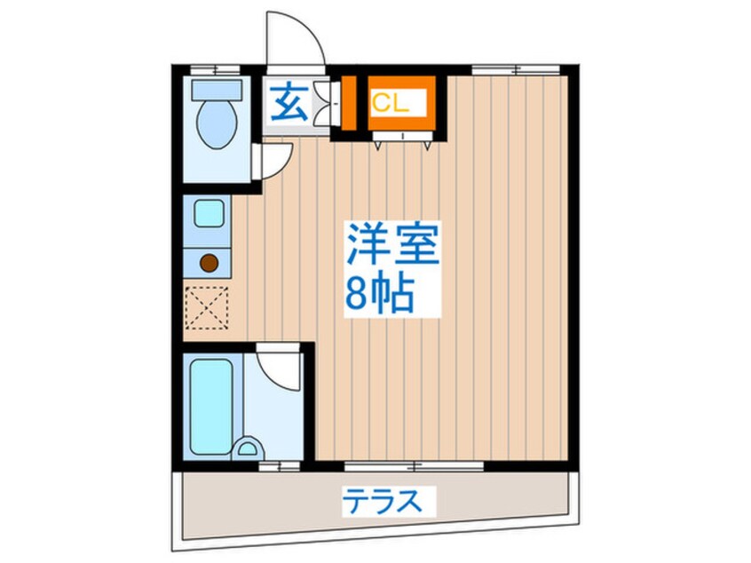 間取図 バ－ドバレィ