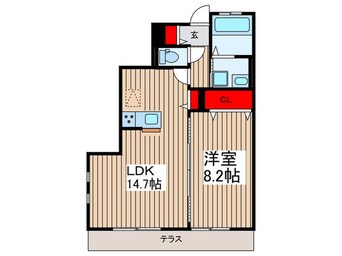 間取図 Ｄｕａｌｅ