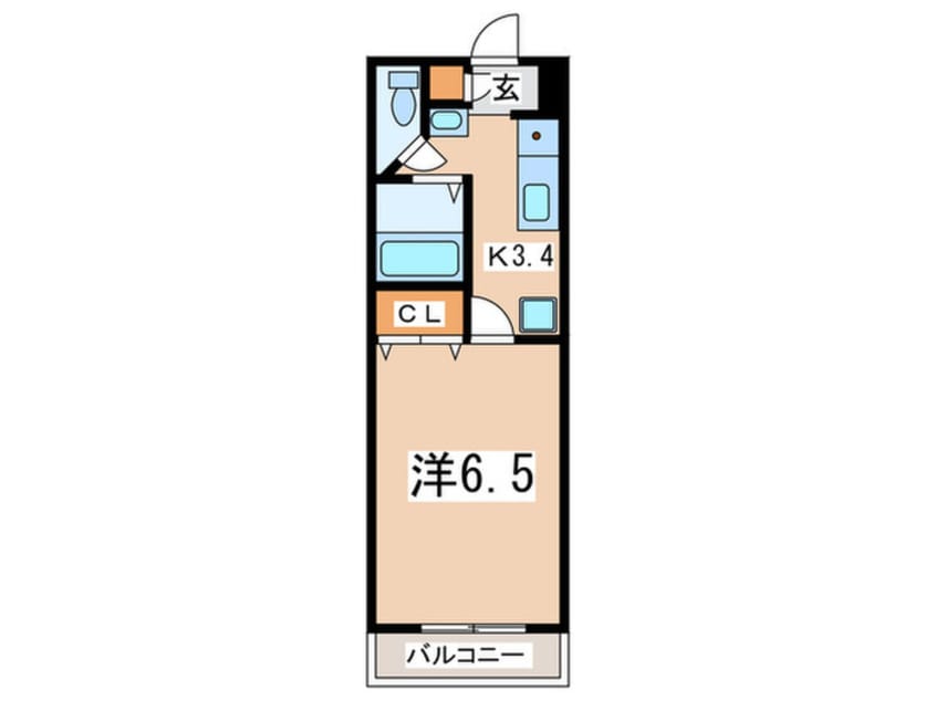 間取図 サンメゾン横山