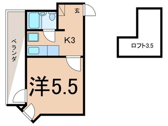 間取図 コエル第３ビル