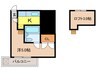 コエル第３ビル 1Kの間取り
