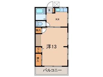 間取図 加藤ハイム