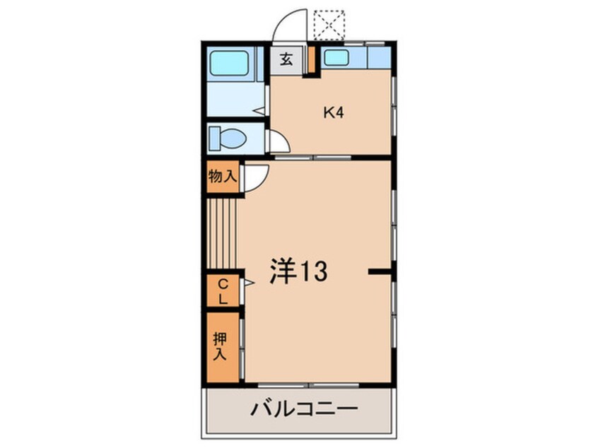 間取図 加藤ハイム