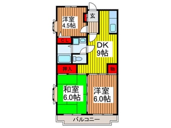間取図 ノーブルクレイン