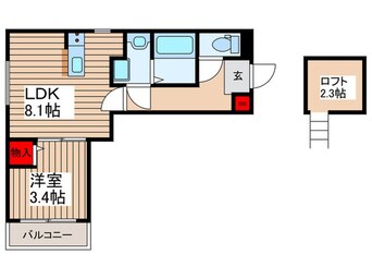 間取図 アソシエート桶川