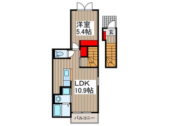 間取図 ウィーバー・ハウス