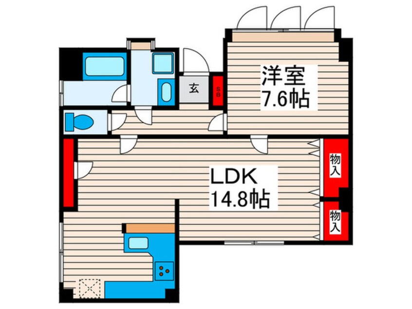 間取図 ツリートップス