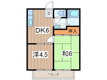 間取図 メゾンさんゆう