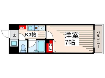 間取図 Ｋ・Ｍコート