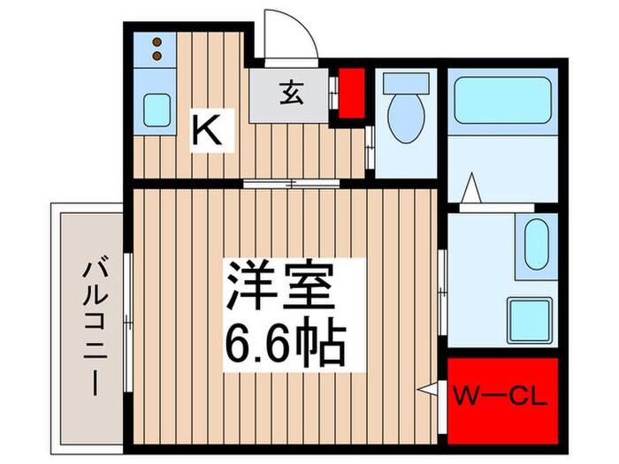 間取り図 仮）キャメル北越谷6