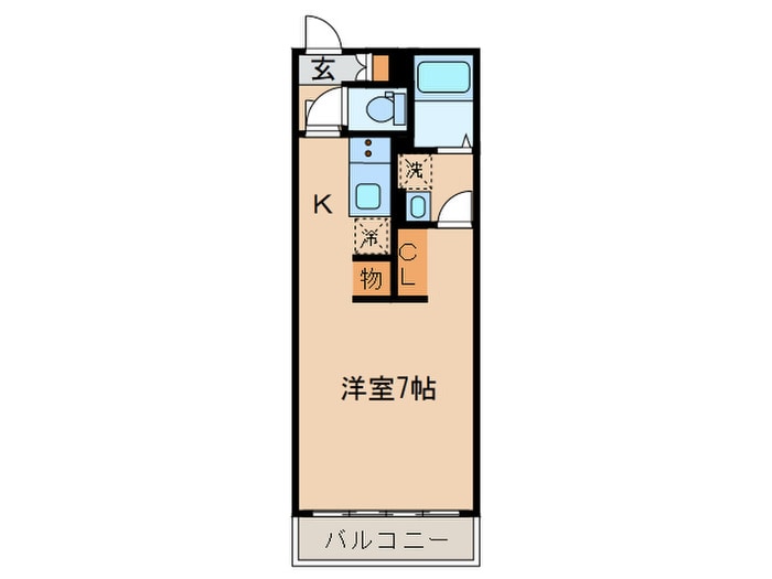 間取り図 プチシャトレ東和