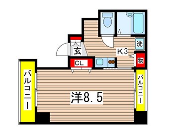 間取図 マリンパレス新田町