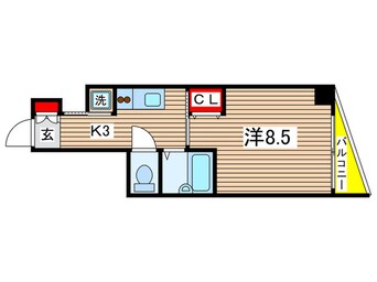 間取図 マリンパレス新田町