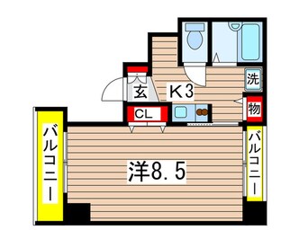 間取図 マリンパレス新田町