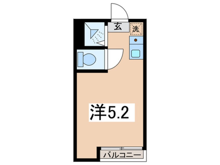 間取図 アパートメント５