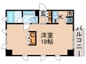 セントラル銀座 1Kの間取り