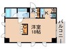 セントラル銀座 1Kの間取り