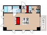 セントラル銀座 1Kの間取り