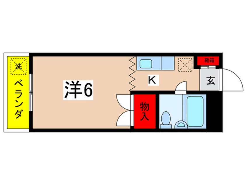 間取図 グランドール原田