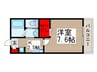 銀河清瀬 1Kの間取り