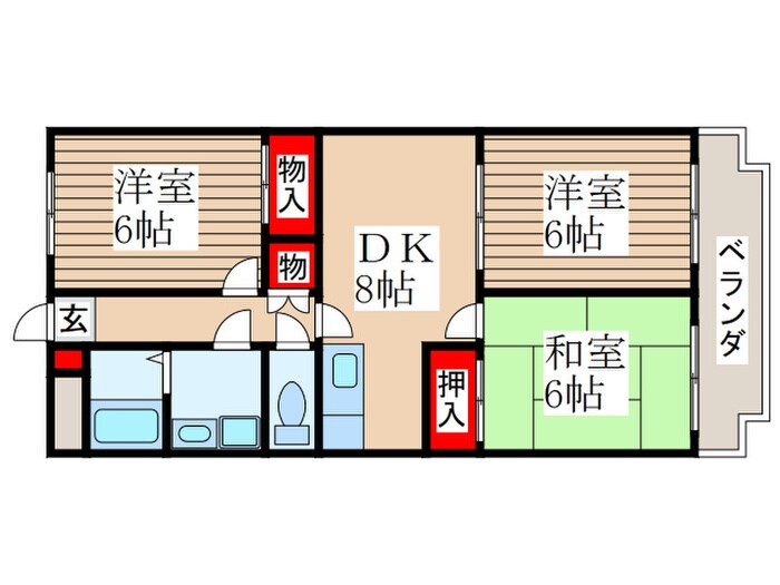 間取り図 センチュリージャミーラ