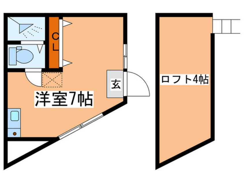 間取図 フレール貝瀬