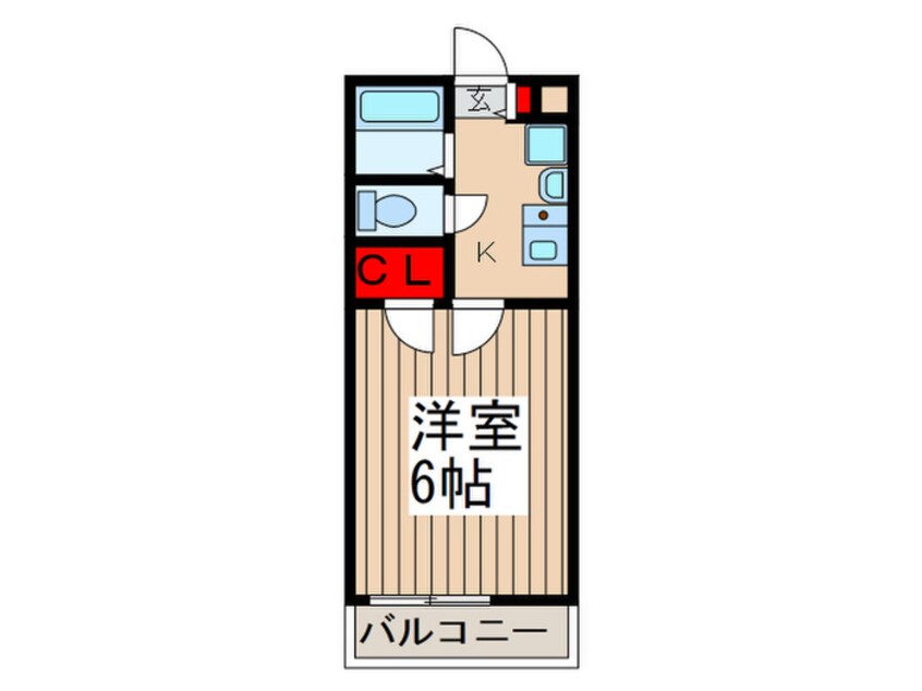 間取図 レガーロ桶川