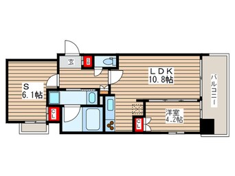 間取図 クレストコ－ト吾妻橋レジデンス