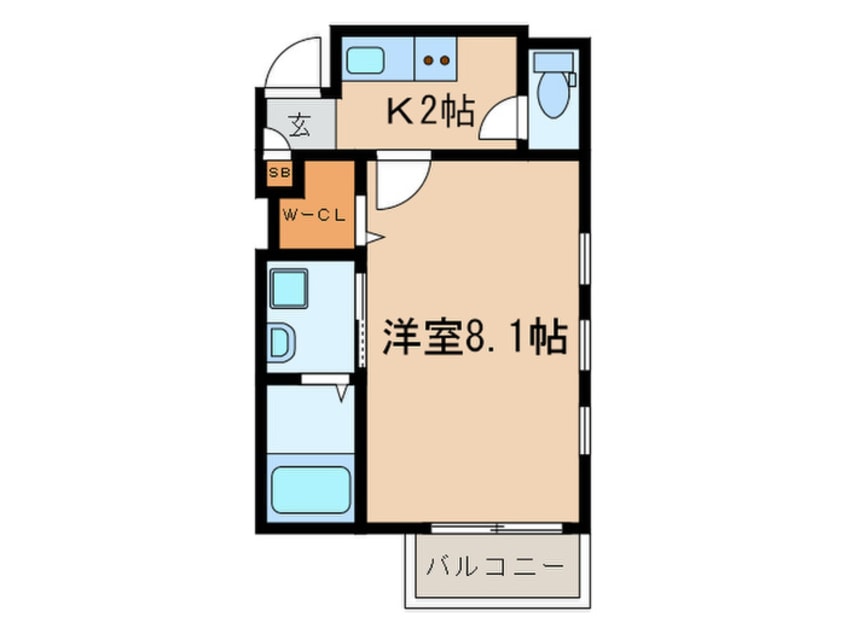 間取図 ラ　エストレージャ