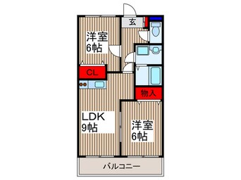 間取図 コニファーガーデン所沢