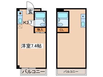 間取図 北町マンションＫ－０