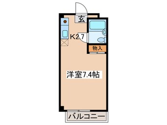 間取図 北町マンションＫ－０