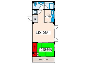 間取図 メゾングランデ桐山