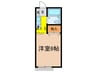 アゼリアＫ２ 1Kの間取り