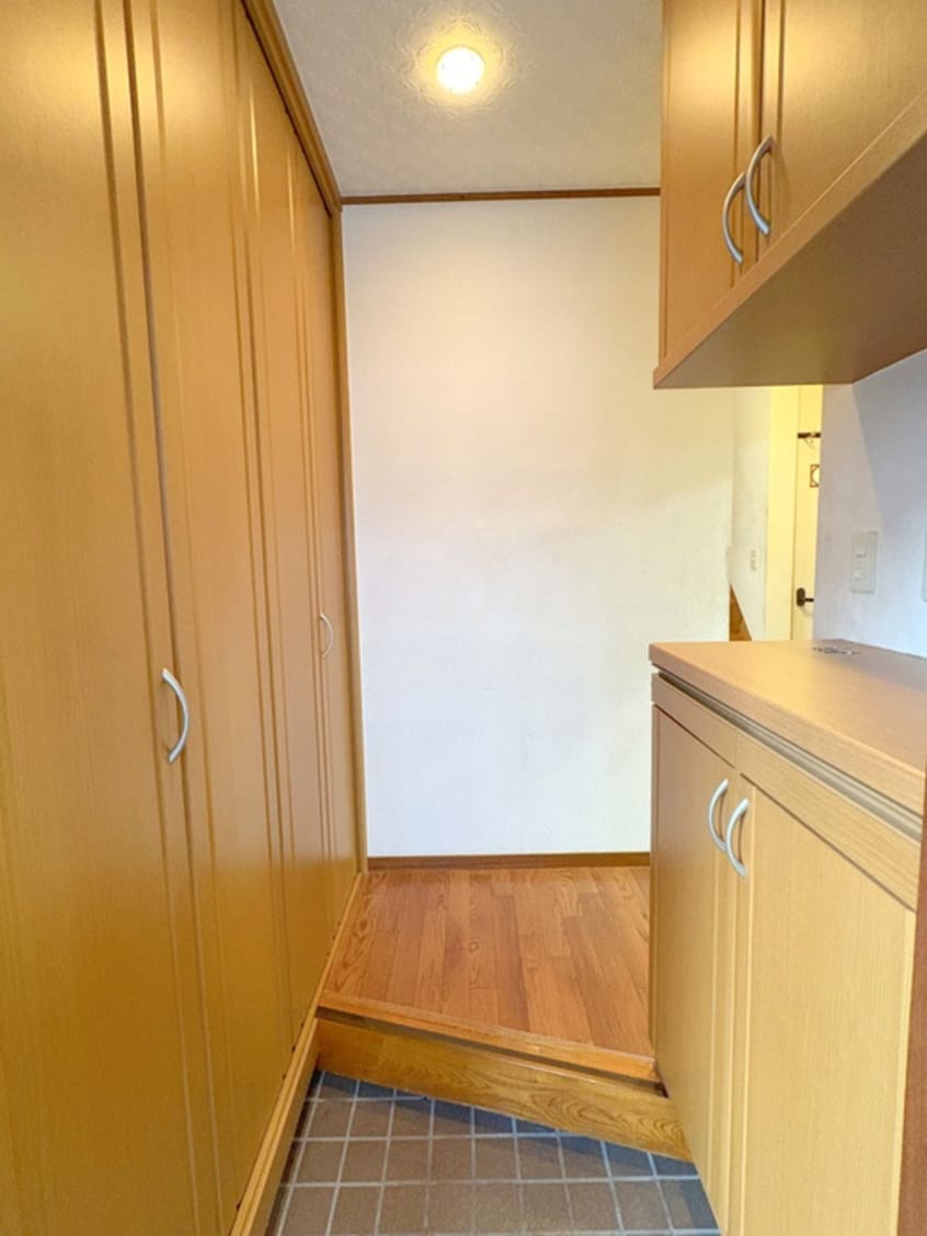 玄関 芝富士一丁目住宅